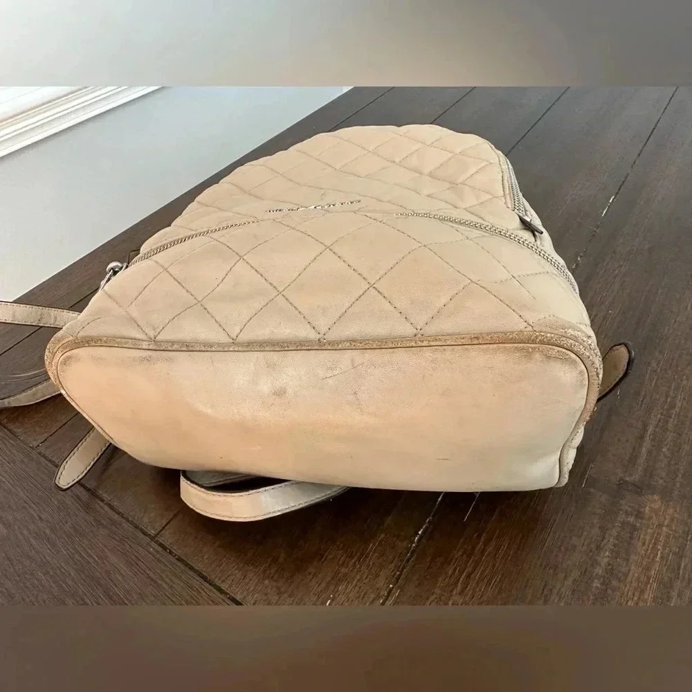 Michael Kors quilted backpack